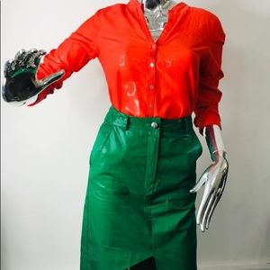 Zara, blouse and skirt